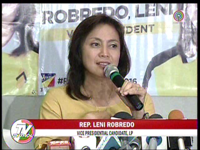 TVPatrol's tweet image. #TVPatrol  Robredo, masama ang loob sa akusasyong dinadaya ng kampo niya ang bilang ng boto #Halalan2016