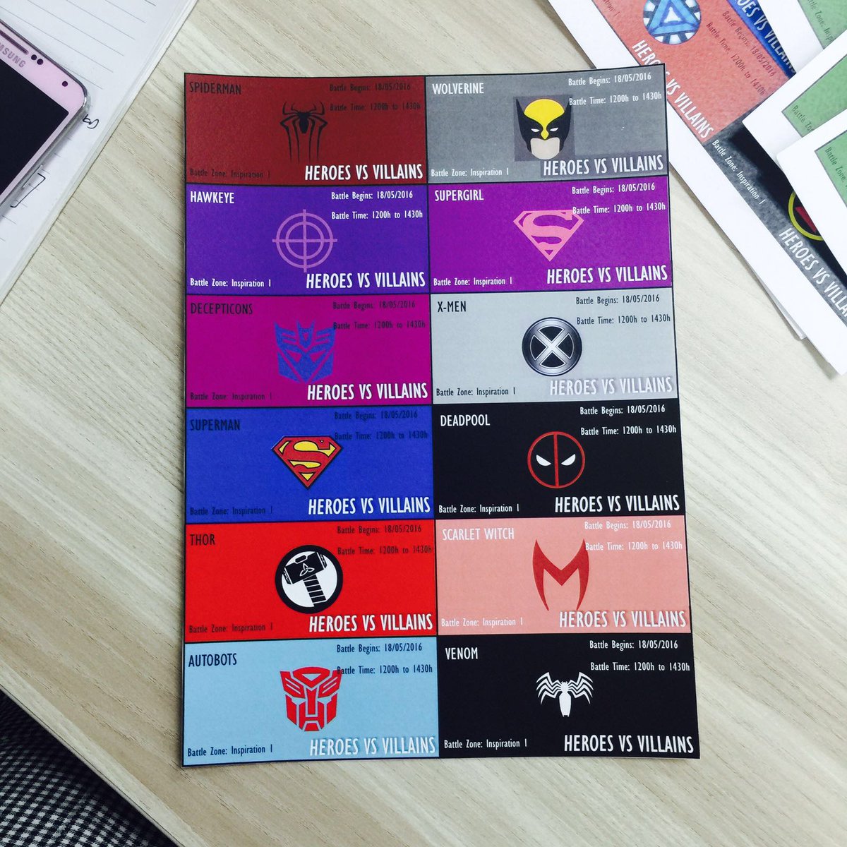 Ernieeeee_'s tweet photo. OUR MARVEL-OUS MENU FOR OUR EVENT CATERING ON THE 18TH OF MAY #SHATEC #DPB0116U #EVENTCATERING #HEROESVSVILLAINS 💪 https://t.co/ZyiFQKmHZC