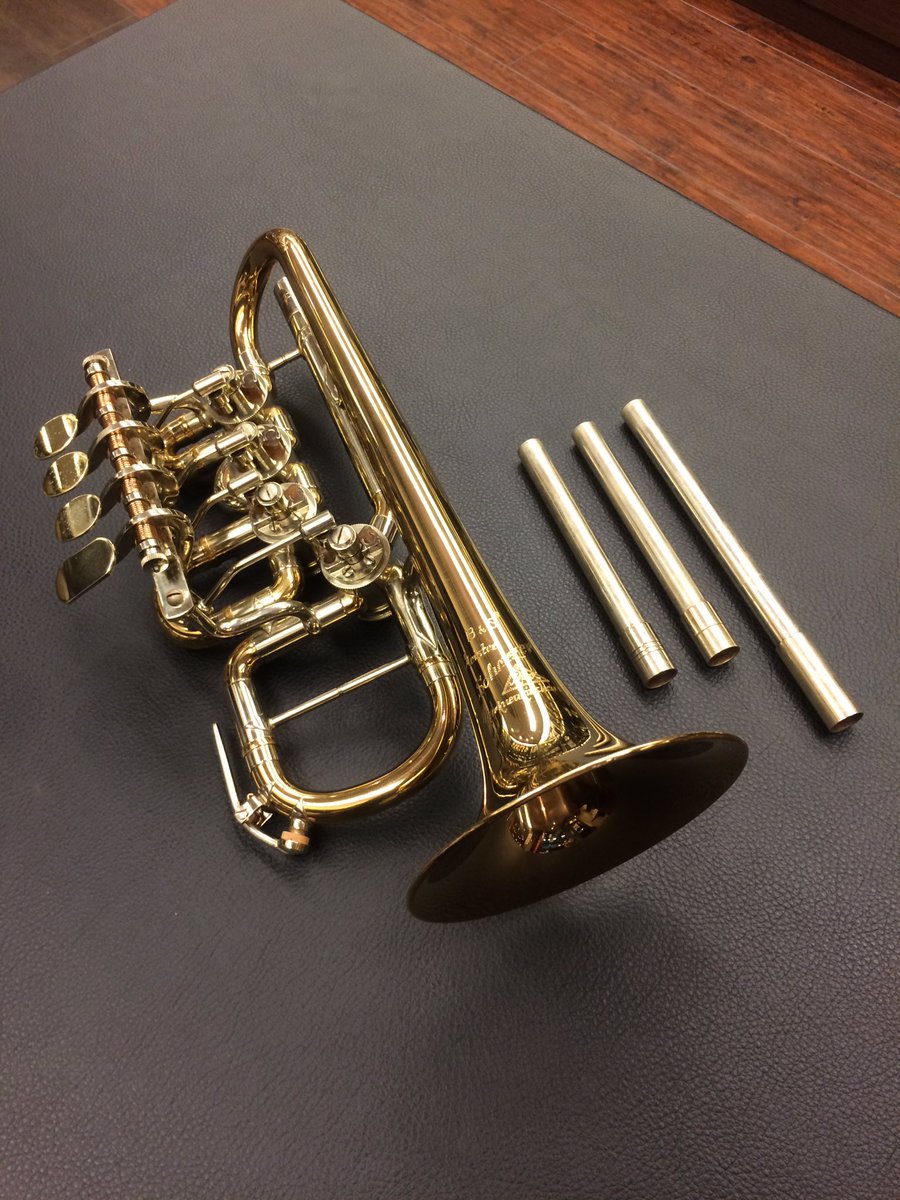 ピッコロトランペット入荷】 シェルツァーのロータリーピッコロ