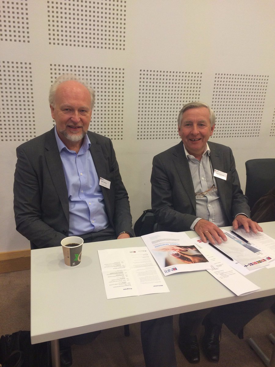 The organisers Bjørn Erikstein and Stener Kvinnsland are ready to start #NordicHealthSummit #antibioticresistance