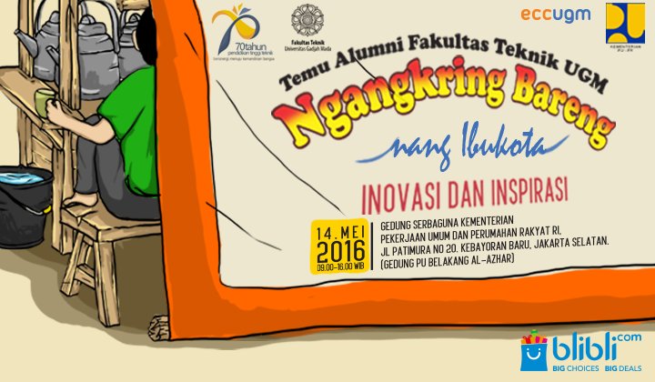 Kembangkan Inovasi&amp;Inspirasi! NGANGKRING bareng alumni FT UGM di JKT. bit.ly/NgangkringDKI #ngangkringDKI #FTUGM