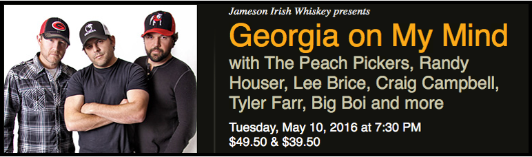 Georgia on My Mind event tonight at the Ryman. bit.ly/1QDiyN1 #sponsor #musiccity