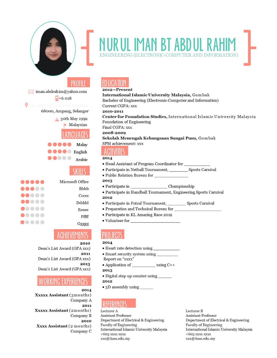 Contoh Resume Rujukan - Contoh Press