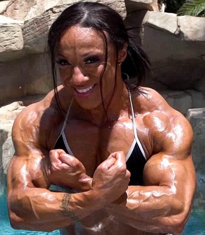 Huge Female Muscle tweet media