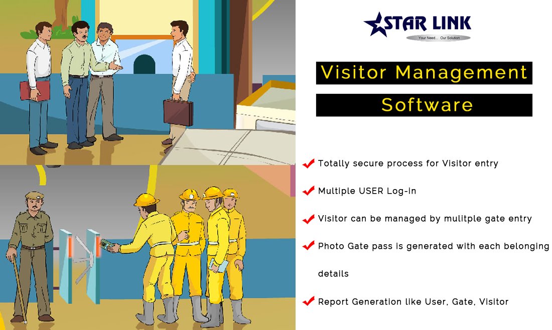starlinkindia's tweet image. #VisitorManagement is #webbasedsoftware that allows you to maintain the record of the #visitor.goo.gl/MpFVTP