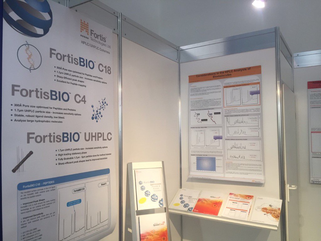 NewsMedical's tweet image. Good to chat with Fortis Technologies at #analytica2016 about HPLC