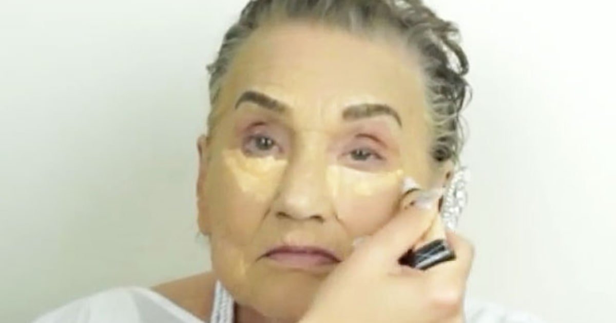 usweekly's tweet image. "GlamMa" gets a now-viral makeover from her makeup artist granddaughter: usm.ag/278H58E
