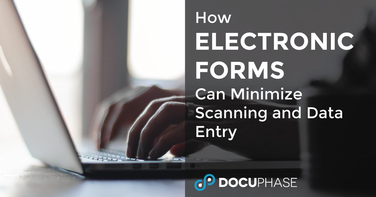 DocuPhase's tweet image. Electronic forms leave the need for pen and paper behind. bit.ly/dp-414 #TechTuesday