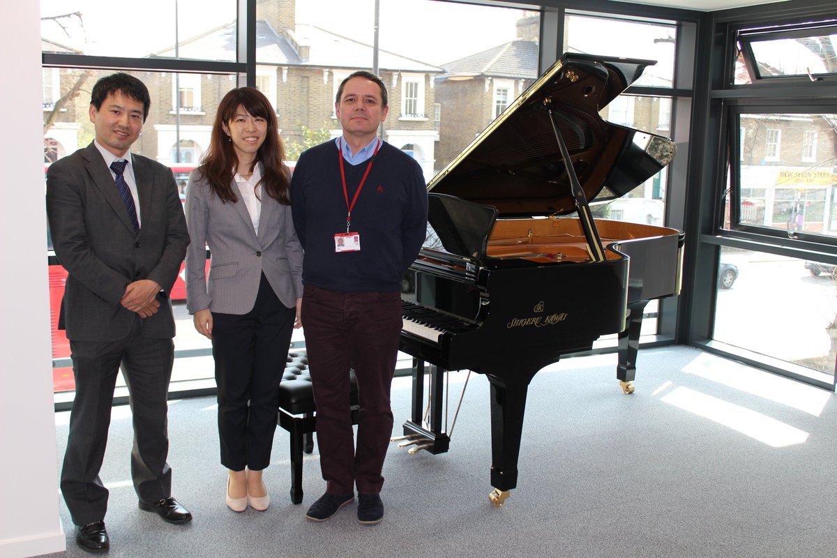 New Shigeru Kawai SK-6L @RCMLondon's Prince Consort Village, in conjunction with @JaquesSamuel.