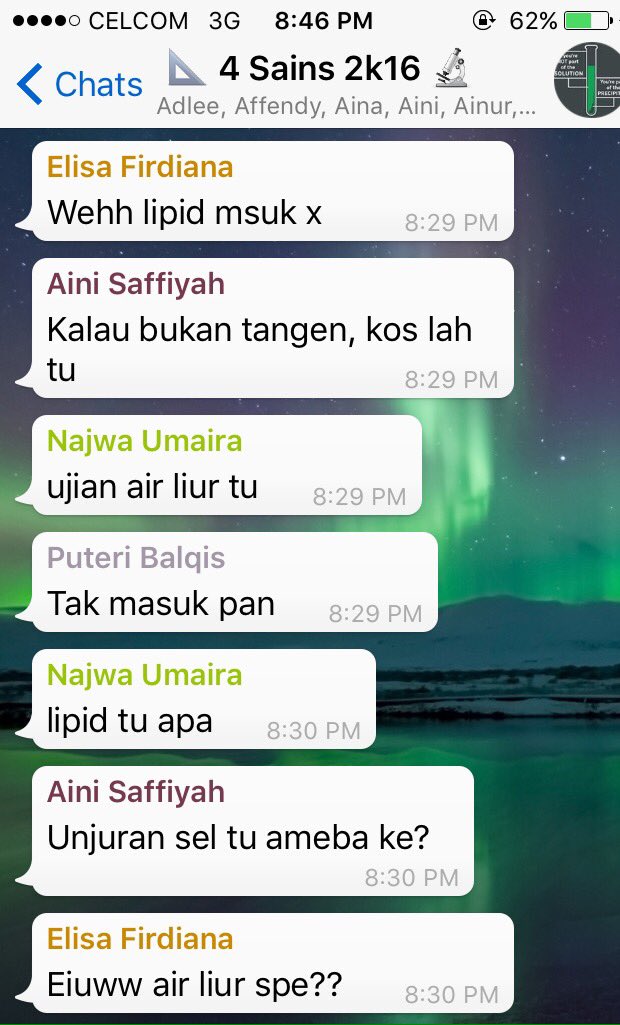 apanz_'s tweet photo. Inilah apa jadi kalau kelas ada combination Bio dan LK 😂😂😂
#4Sains https://t.co/WlEguHcrI2