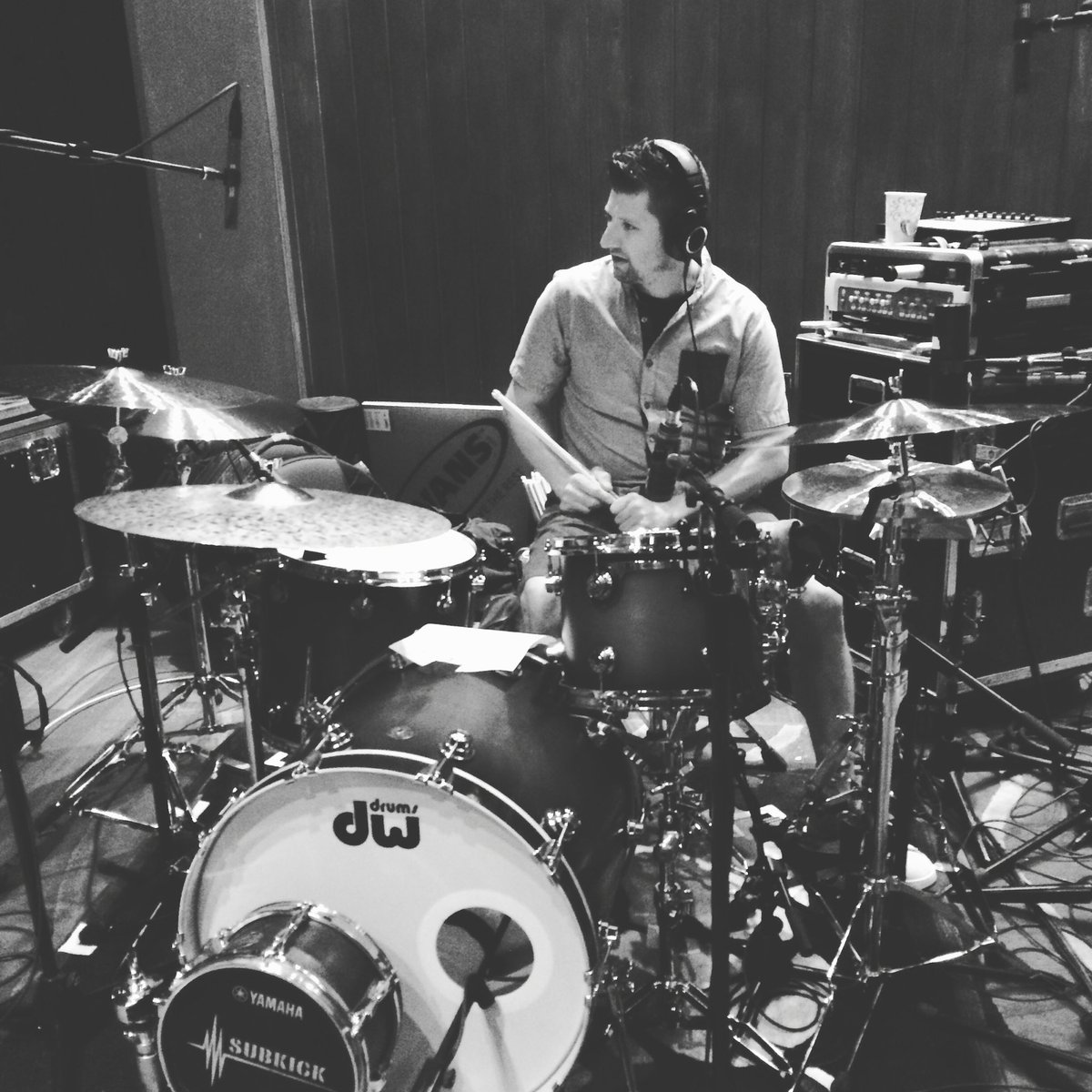 pruitt_brian's tweet photo. Thanks @theshiresuk for a great week of making music !! @dwdrums @PaisteNation @vicfirth @EvansDrumheads https://t.co/gtt3PCkcpF
