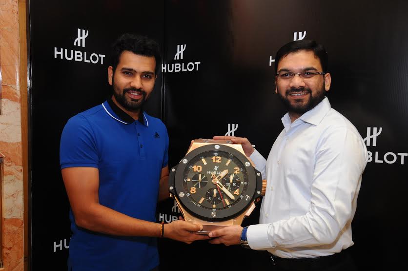 rohit sharma hublot