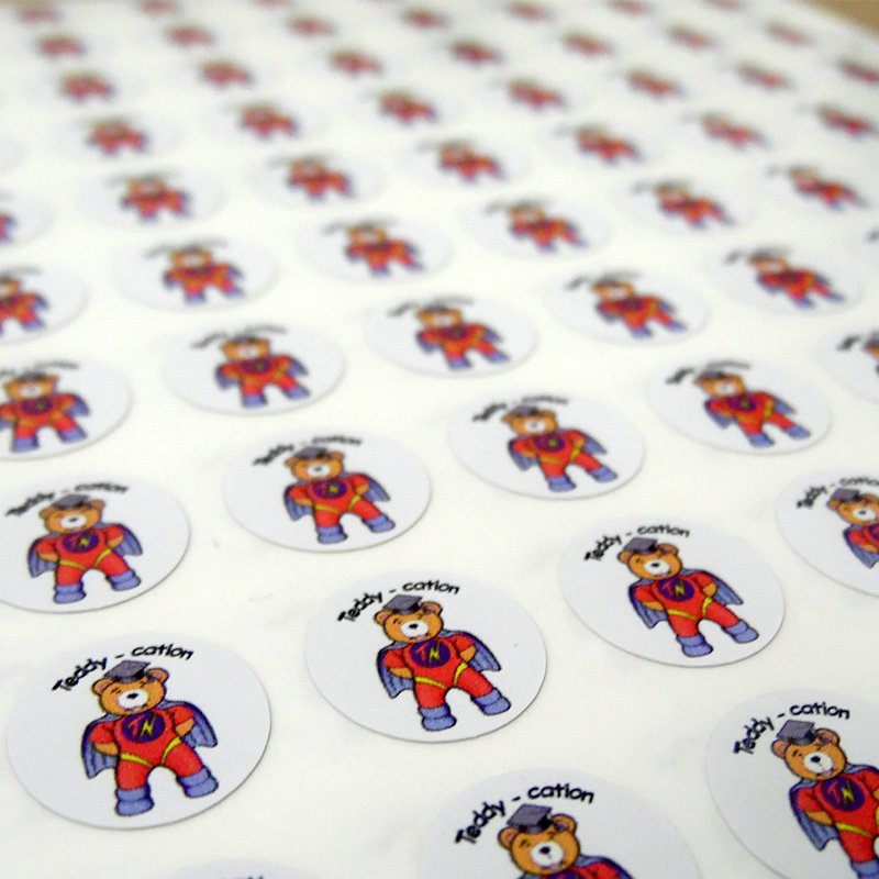 Stickers for #teddy #cations #gloss #stickers #round #nutsaboutstickers