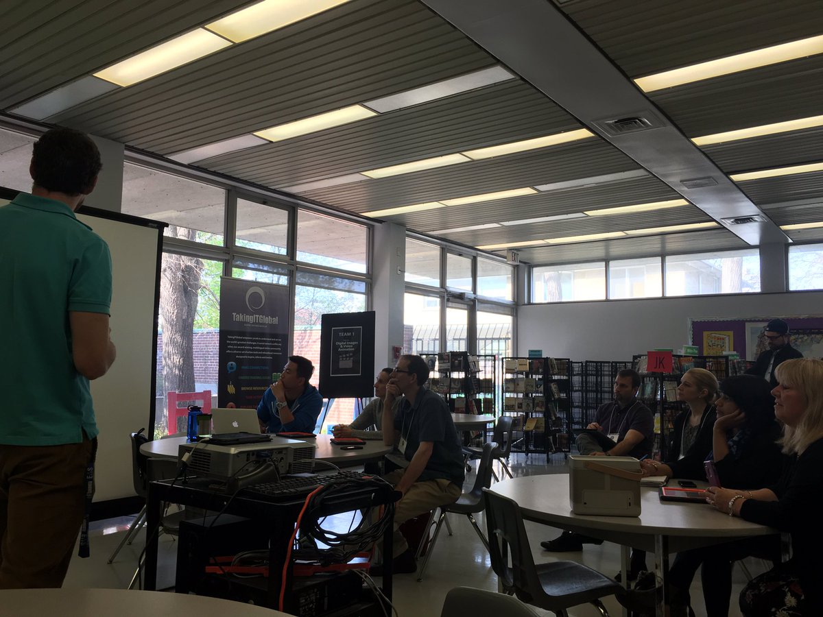 #edtech + #socialchange: Growing our partnership @TDSB with a #socialinnovation collaboration #hackathon today!