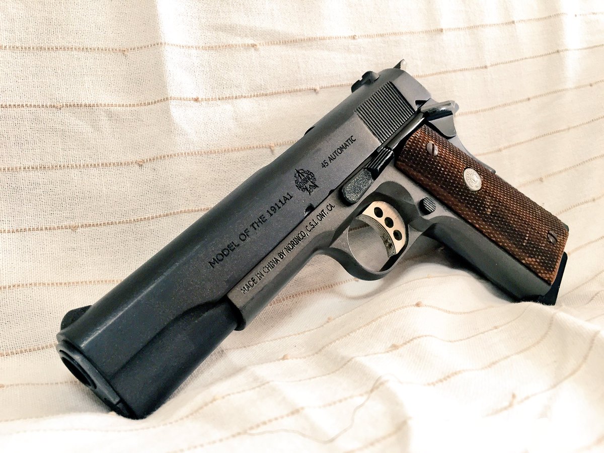 ざはるねき マイガバはノリンコ1911 45の輸出向けモデヌです ざはるねき マイガバはノリンコ1911 45の輸出向けモデヌです