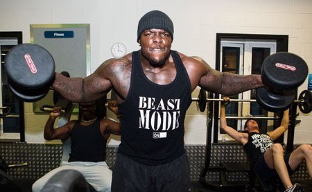ODDSbible's tweet photo. Happy Birthday to the Beast himself, @daRealAkinfenwa.

Legend says he's so strong, he can flex his eyebrows.. https://t.co/Zs3ujrfNbl