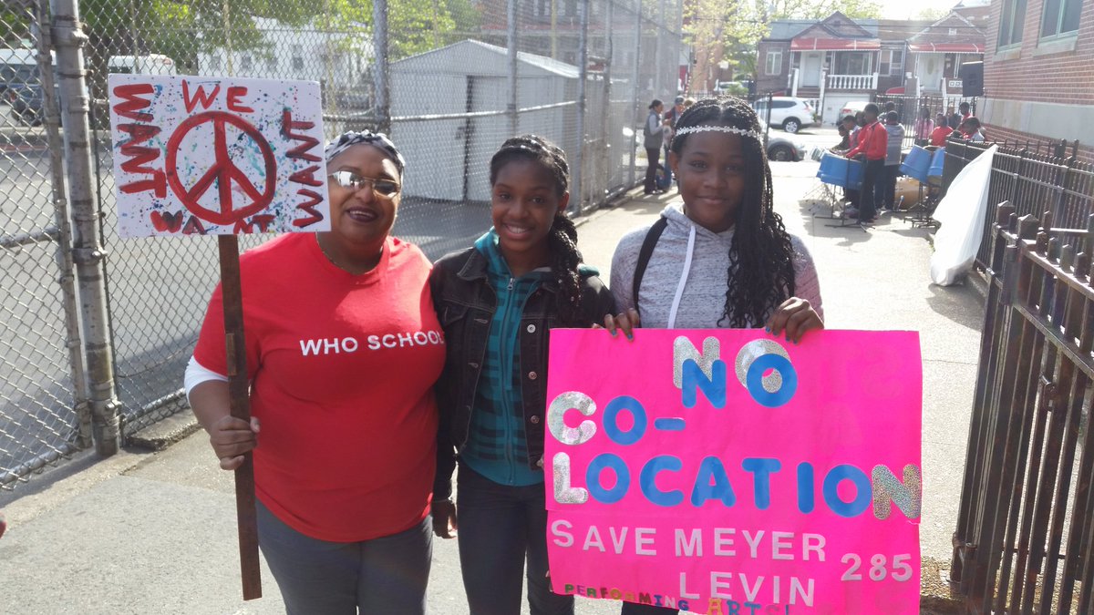 zansari8's tweet photo. Parents, tchrs &amp; stdts rallying to @SaveMeyerLevin Why does @NYCSchools @BilldeBlasio want to dismantle? https://t.co/UPZwdZkgWf