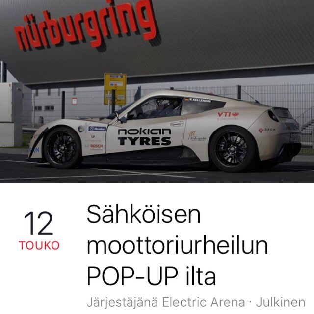 ElectricArenaFI's tweet photo. #sähkö'llä mennään kovaa! #Tule mukaan tutustumaan! #sähköinenliikenne #ElectricMotorsport @sahkoliikenne @linjaaho https://t.co/nnZiZF5CTT