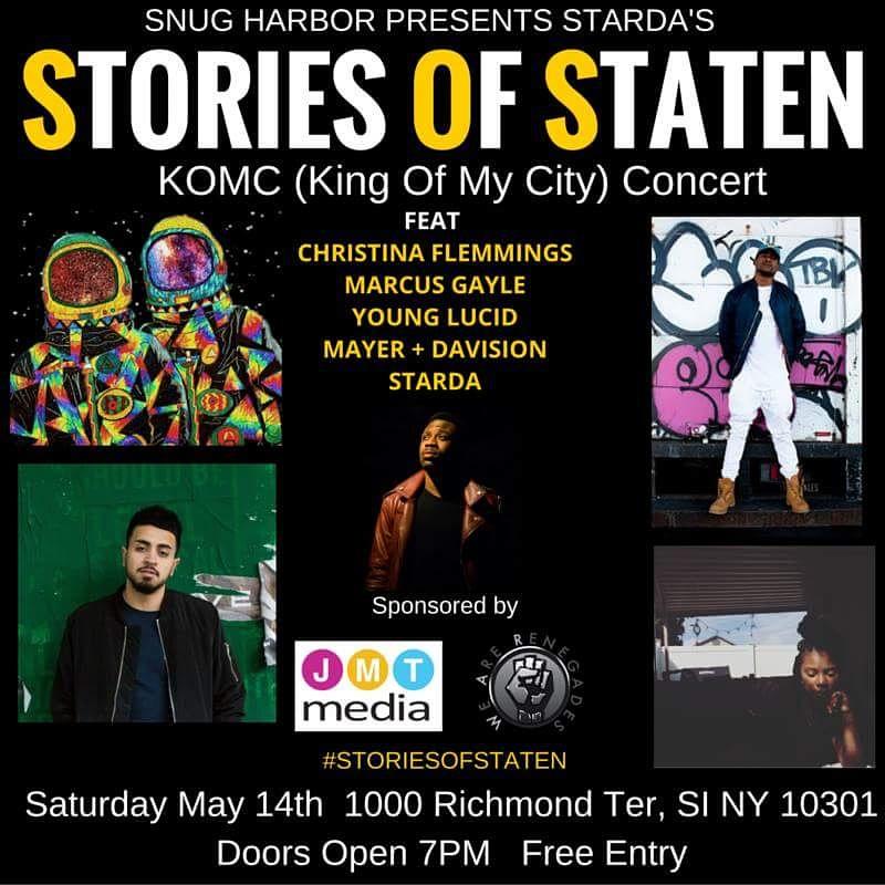 JMTMedia_NYC's tweet photo. This weekend @jmtmedia.nyc will be sponsoring @snugharborccbg presents @1starda Stories of Staten KOMC Concert https://t.co/PE6yAyAZGI