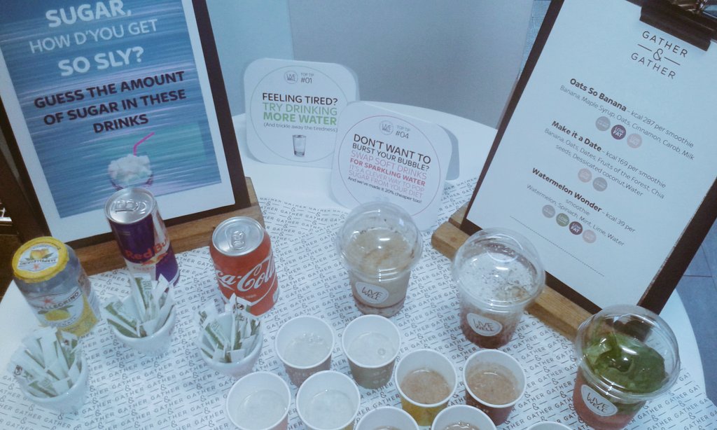 Gather_Ventana's tweet image. #sugarshocks do you know how much sugar is in your can? #LiveWell #freesmoothies #5aDay