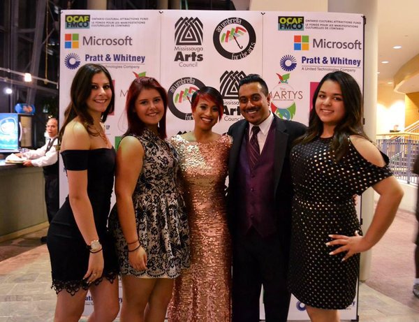 MissArtsCouncil's tweet photo. A #MACArts #ThrowbackTuesday (is that a thing?)- Performers @Uniqu3Vocals with hosts @Arlene_Paculan and @Randycity https://t.co/cNp8sn7s1H