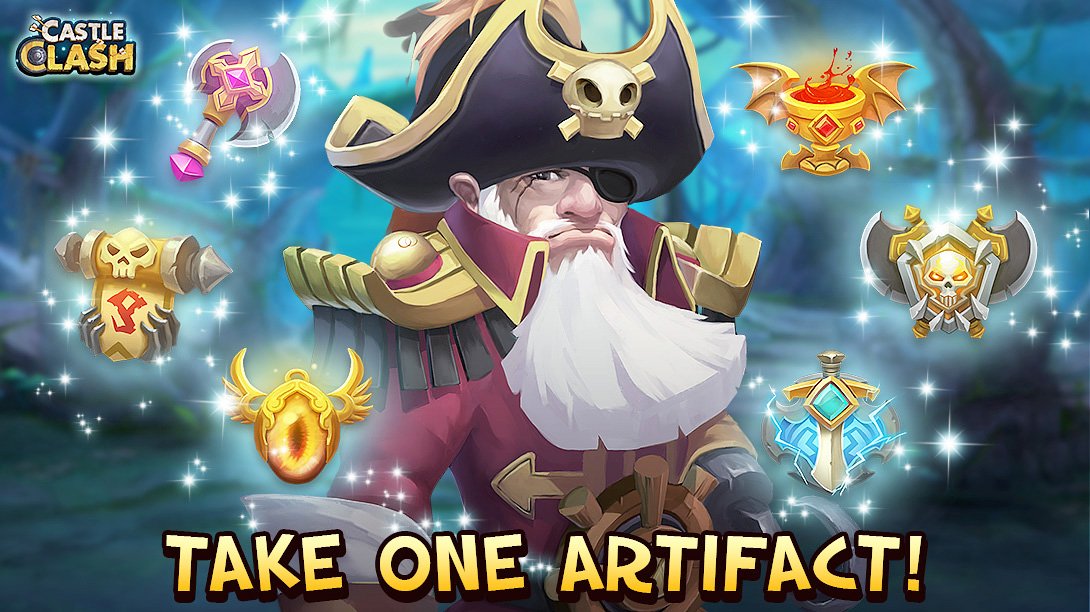 CastleClashIGG's tweet photo. Which Artifact should DD pick for #TuesdayTactics?💁 RT w/ your answer! 1.Emblem 2.Rock 3.Scroll 4.Axe 5.Eye 6.Goblet https://t.co/uhPDsWyfgE