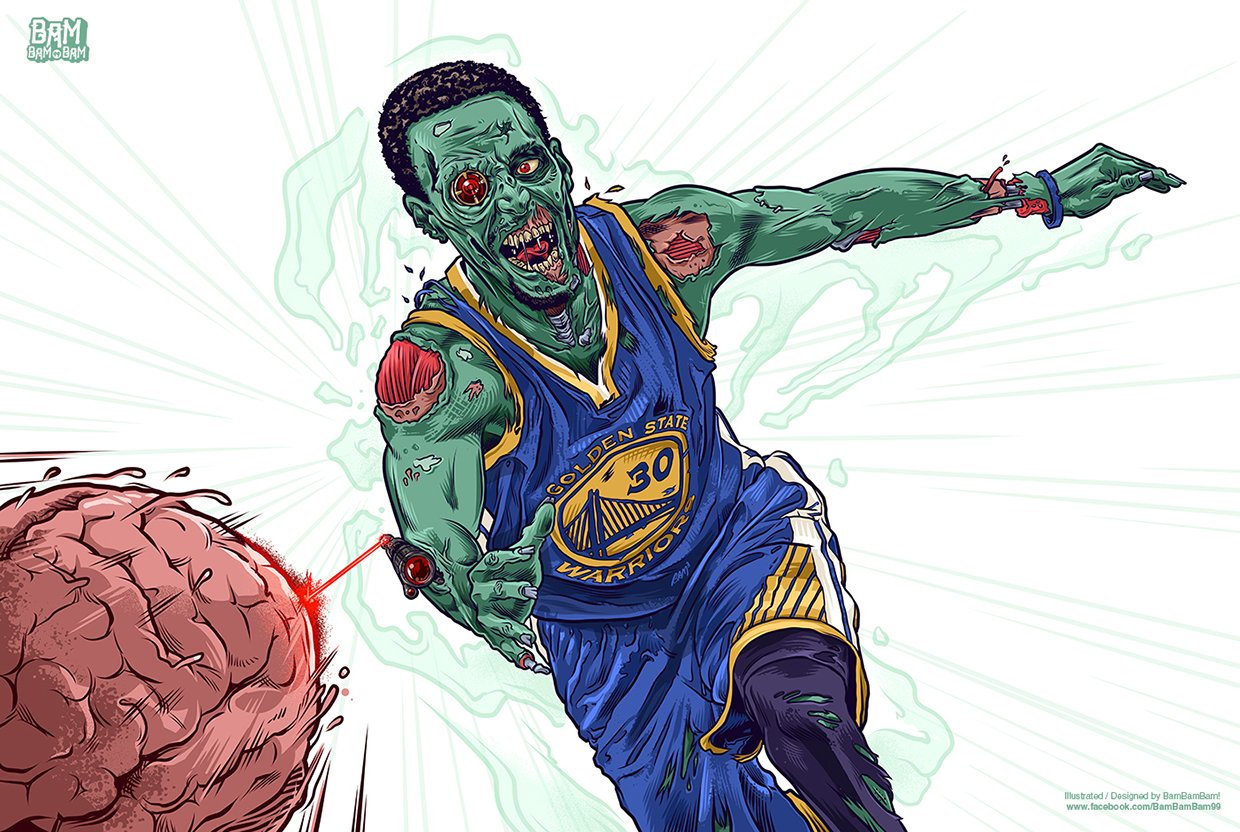 Posterizes on Twitter: "Bad luck for the rest of the NBA, Stephen Curry