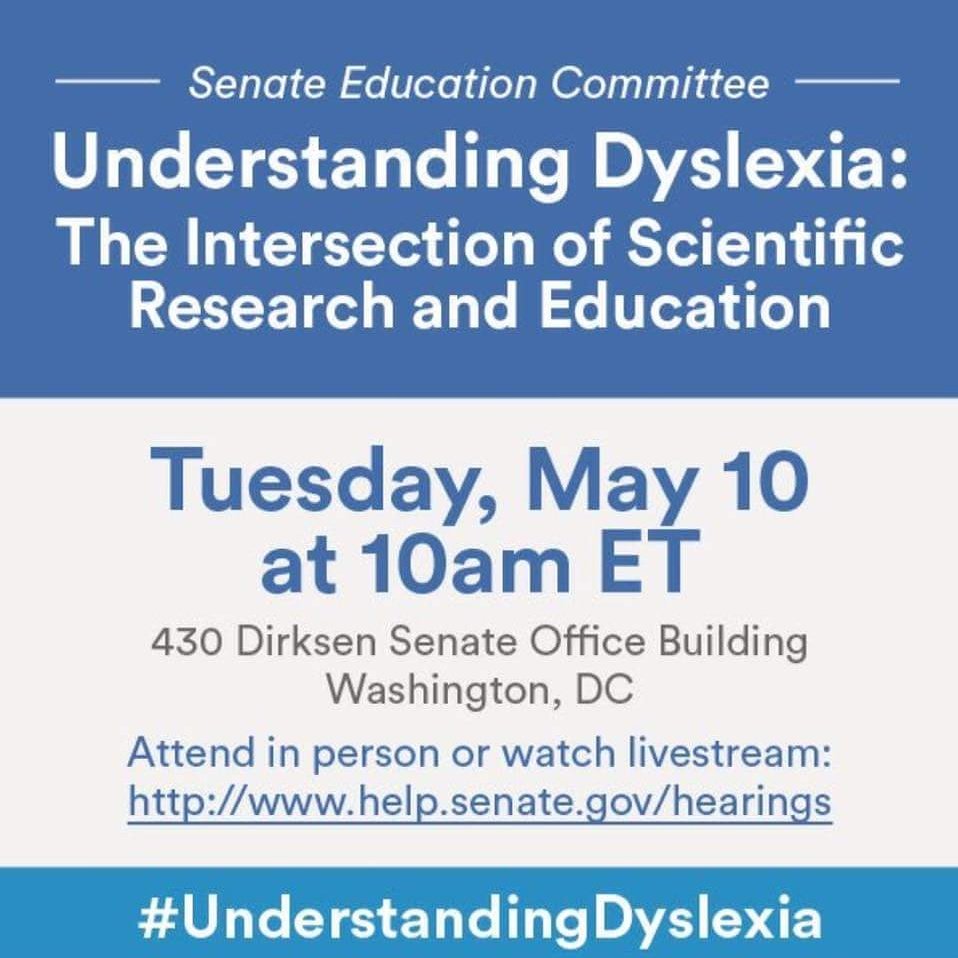 JillSKeith's tweet photo. Livestream today10aET #UnderstandingDyslexia
https://t.co/kauMI6XPPi
#literacy #USA #SenateHearing @ctserc @CTGifted https://t.co/REHCWgrzGE