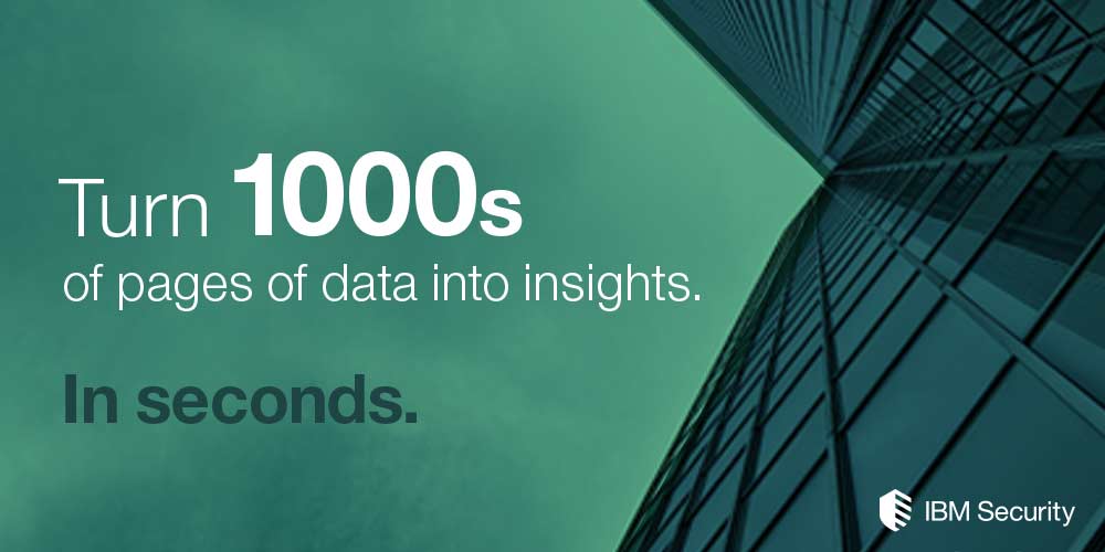 IBMSecurity's tweet photo. #CognitiveSecurity handles the #data deluge, freeing you to act on the insights. https://t.co/UmaJy9LmH5 https://t.co/scHASNkd3k