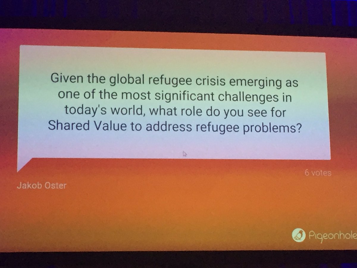 1st crowdsourced question for @JimKim_WBG. Check out #everychildlearning w @pearson @savechildrenuk! #SVLeaders https://t.co/3ZWnnE0XOb