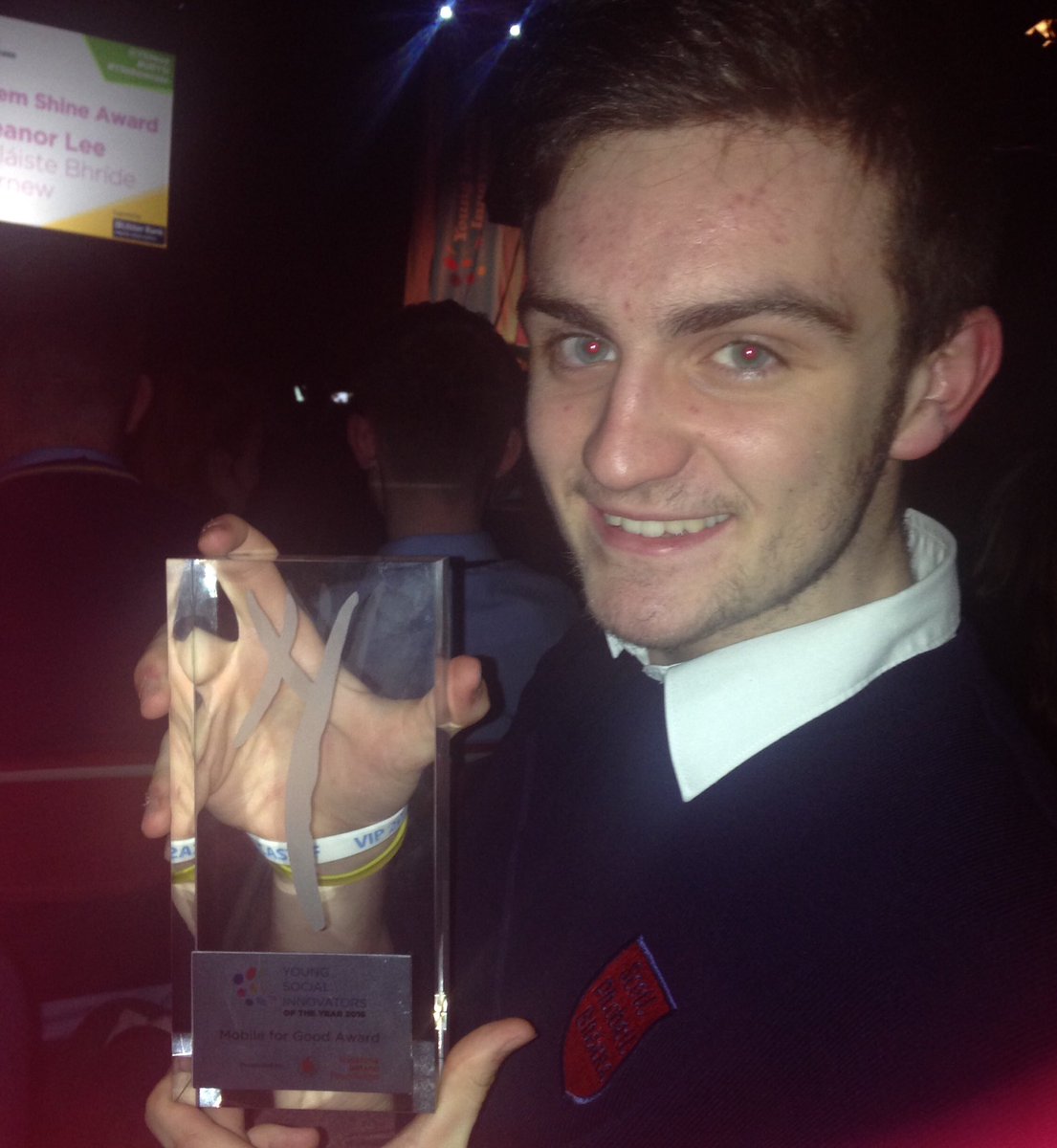 seemecoeliac's tweet photo. We won the Mobile for Good Award in the YSI all Ireland final 🏆 https://t.co/1oYiHgntJx