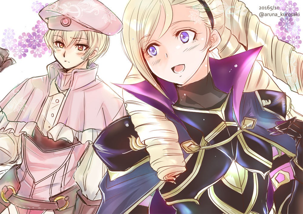 黒咲あるな アンミナ中 ファイアーエムブレムif レオン フォレオ 昨日描いていて衣装取り替えっこ親子です 途中で色塗りに飽きてしまいこんな時間に T Co Wh0cargtqh Twitter