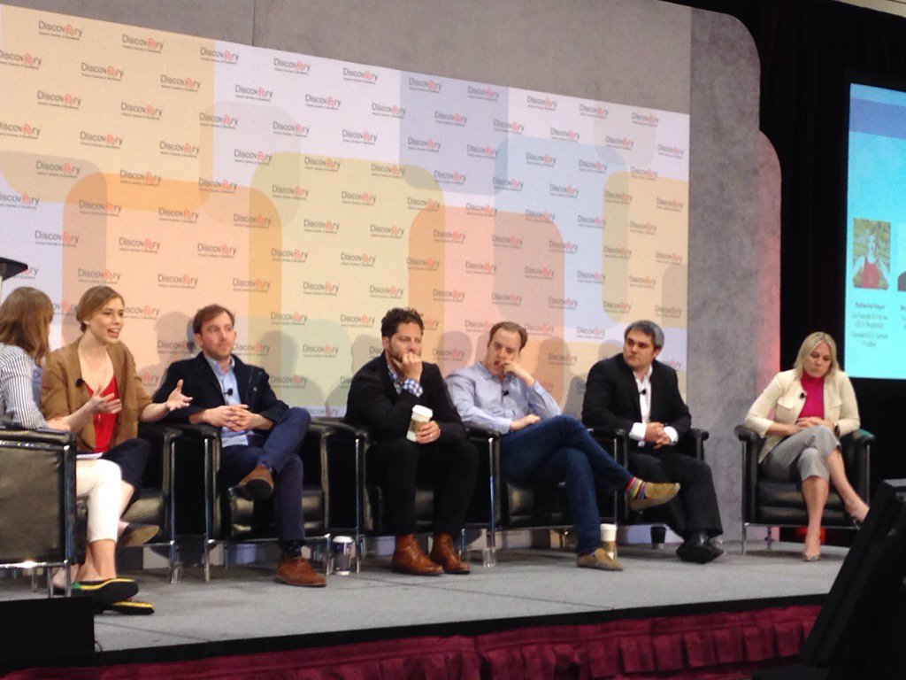 JanieGoldstein's tweet image. At #OCEdiscovery at a startup panel moderated by @jebannister. Liked @KatherineHague comment re: #MomTest