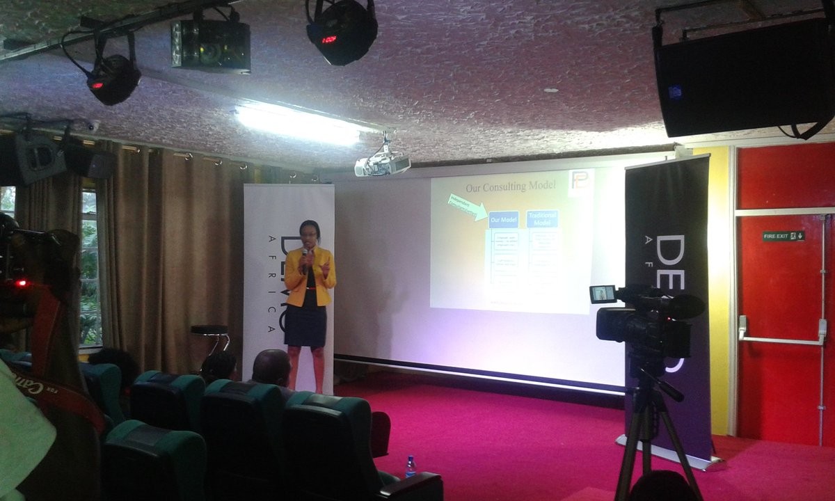 CHR_FredWambua's tweet image. Second round of elevator&apos;s pitch underway at @Pawa254 on the @DEMOAfrica #Tour. Currently, #ProjectDimension is on.