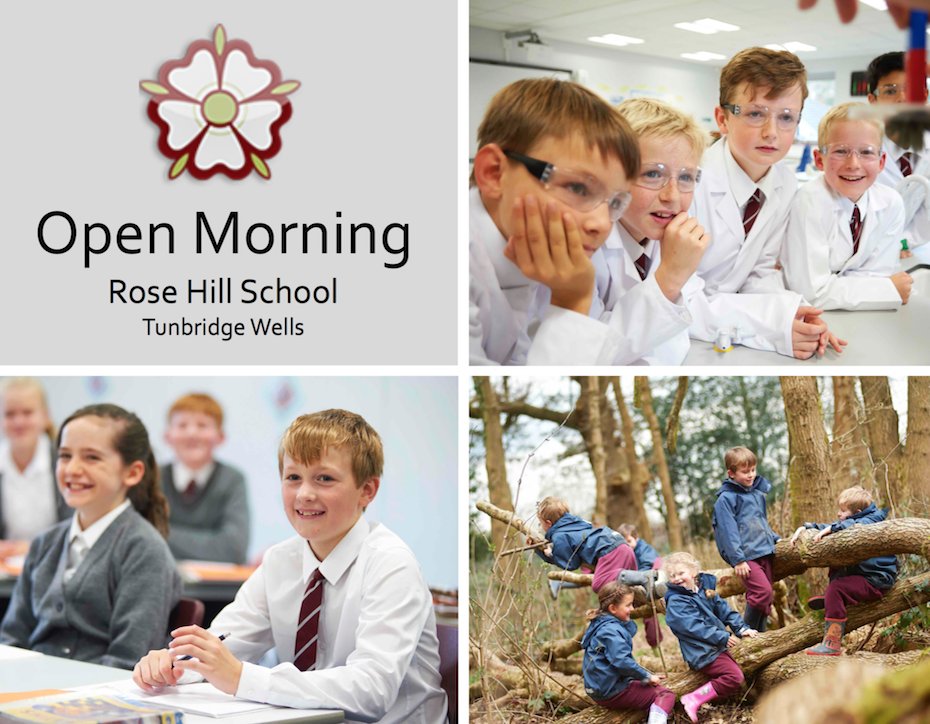 Rose Hill School on Twitter "Open Morning RoseHillSchool 