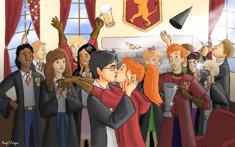 Harry And Ginny First Kiss