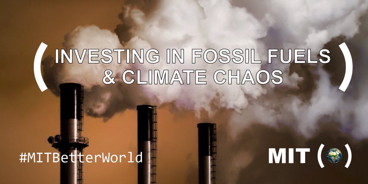 GeoffreySupran's tweet photo. .@MIT wants $5bn to make an #MITBetterWorld...Enough to fight climate change AND profit from it too! #DivestMIT https://t.co/Tg8xq1Yoxd