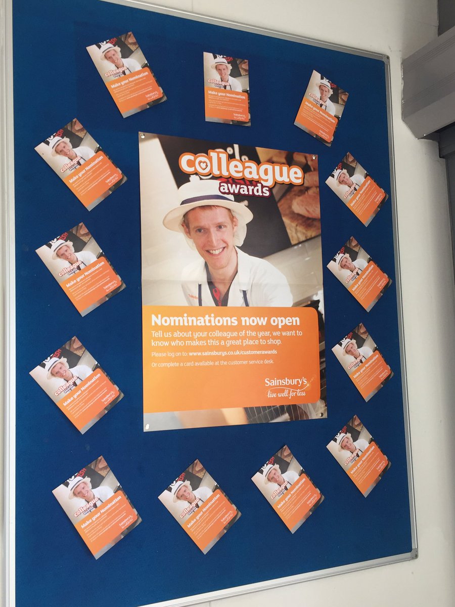 AmandaRaimes's tweet photo. Voting now open for our customer's colleague of the year! #colleagueoftheyear #N04JS #sainsburysponteland https://t.co/9EgQm4zETa
