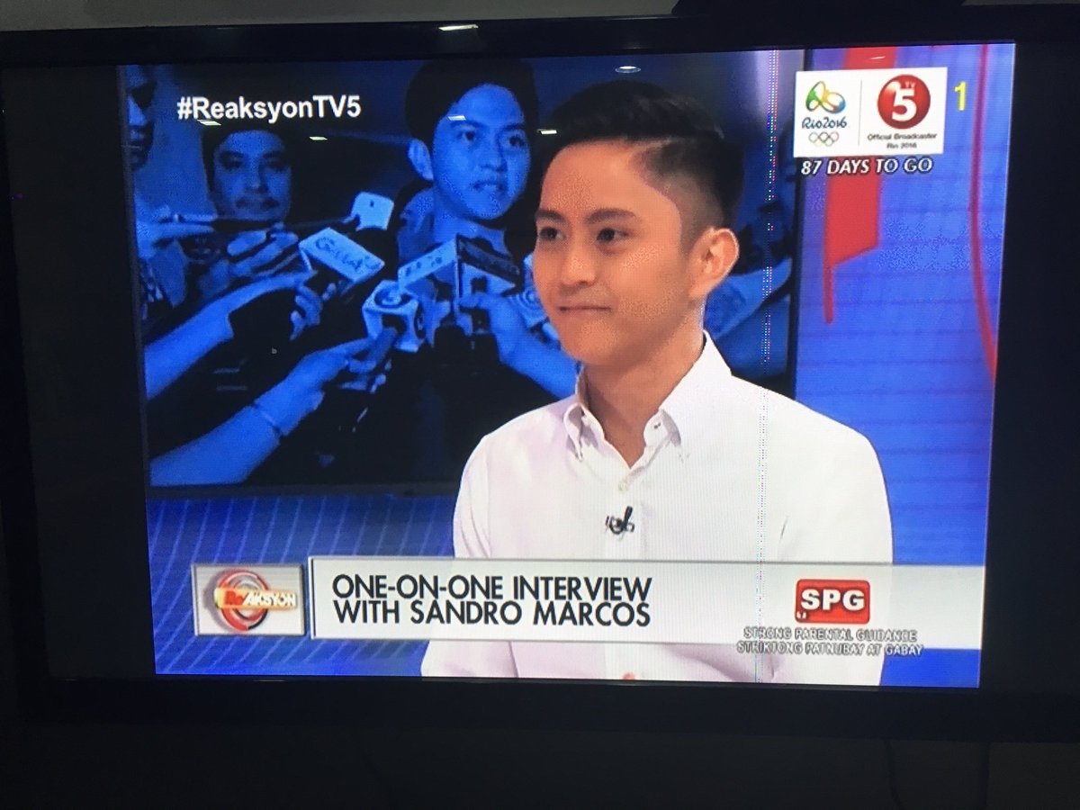 BilangPilipino's tweet photo. LIVE NOW | News5 Chief @Luchitweet interview w/ @sandromarcos7 at #ReaksyonTV5 @TV5manila #BilangPilipino https://t.co/8kSigh0BLE