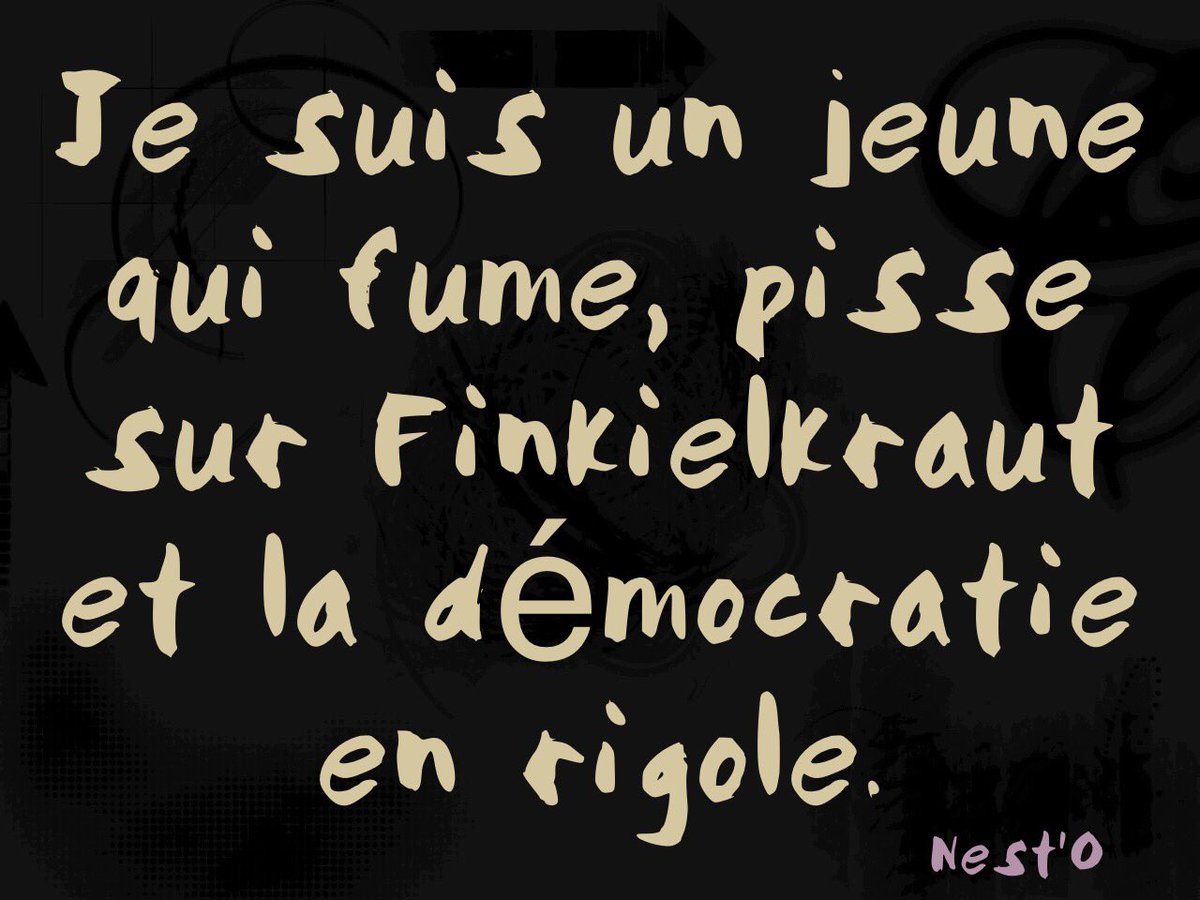NstoSteto's tweet photo. @FinkielkrautOff #Finkielkraut #NuitDebout @Marion_M_Le_Pen https://t.co/LwvXMyV3NE