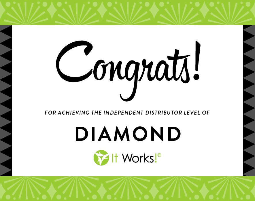 ItWorksGlobal's tweet photo. Congratulations to all our NEW Diamonds! We are so excited for all of you! https://t.co/la2PtvQPOR