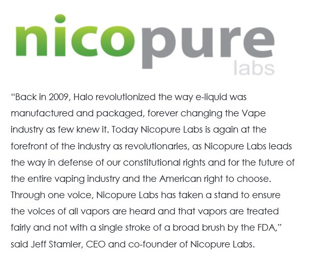 HaloCigs's tweet photo. Read more on our challenge of the FDA Deeming Rule: https://t.co/ihINoM1ZRu https://t.co/uDqquHWpUy