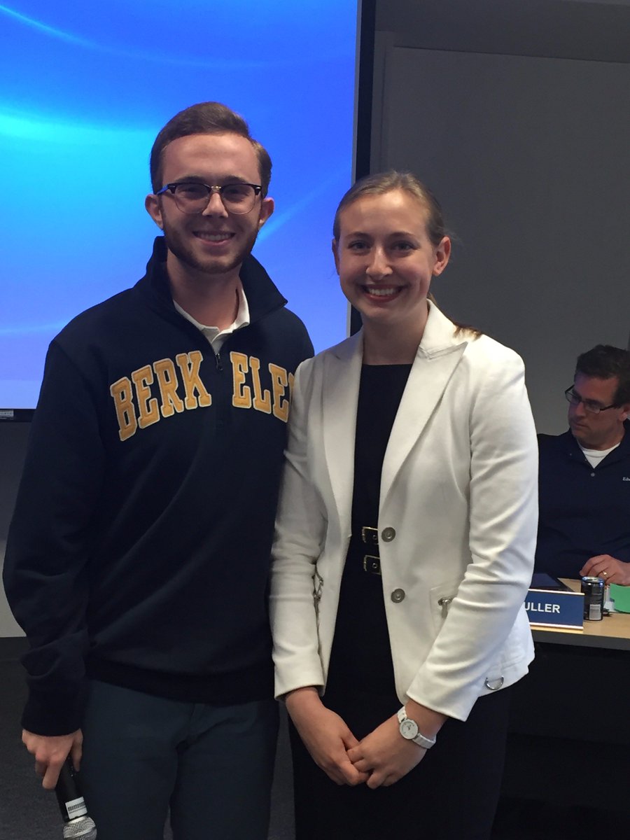 Congrats to Student Rep, Blake Johnson! Good luck at UC Berkeley! Welcome Juliet Stephenson, Student Rep for 16-17!