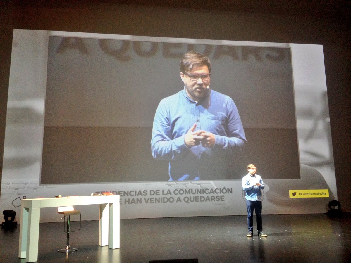 pgarciaoliva's tweet image. "La capacidad de transmitir la tenemos todos los humanos" @Pepo_Marquez en #eventisimoinvita