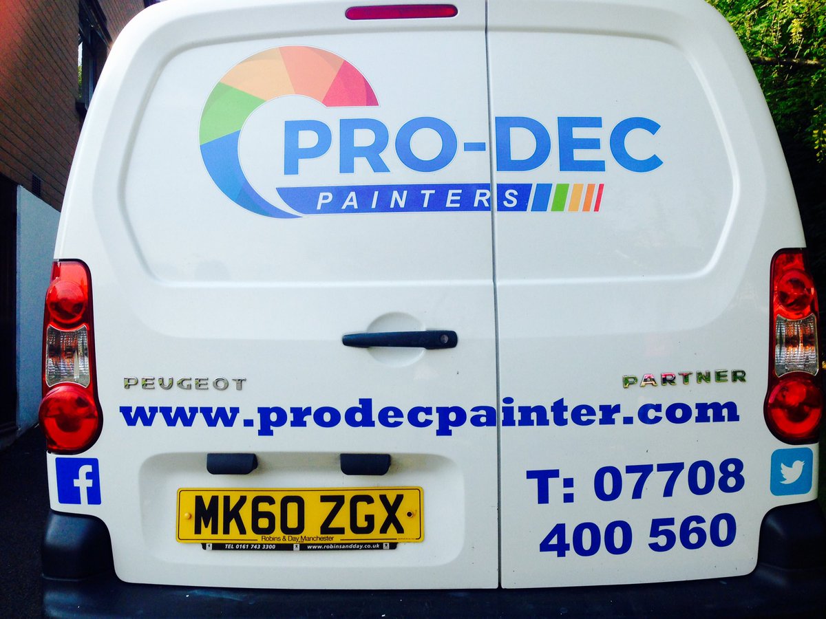 ProDecPainters's tweet image. @stickfiguresni big thanks for the Fb&amp;amp;Twitter decals look great ordered on Sunday fitted on Tuesday 5star service 👍