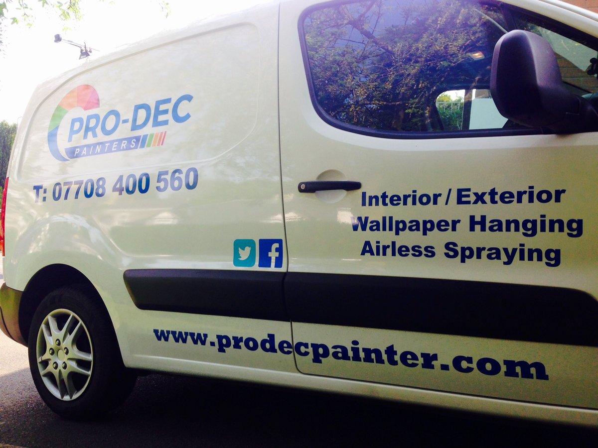 ProDecPainters's tweet image. @stickfiguresni big thanks for the Fb&amp;amp;Twitter decals look great ordered on Sunday fitted on Tuesday 5star service 👍