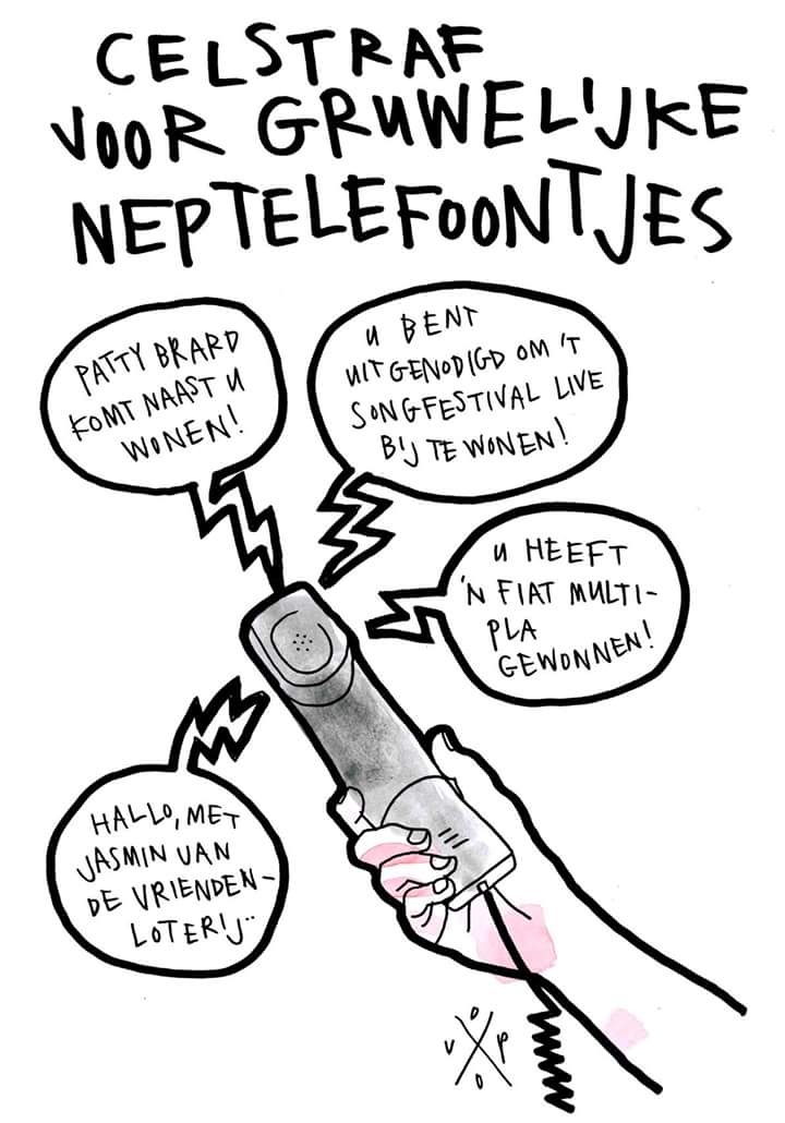 VoxPopOfficial's tweet photo. Celstraf voor gruwelijke nep telefoontjes..
@ADnl @NUnl 
https://t.co/EwH2jeYTjF https://t.co/fNLWsP2oiU
