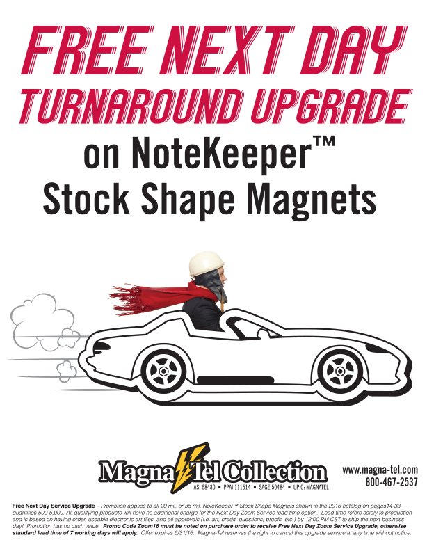 Need it quick? Check out this promo for the month of May.