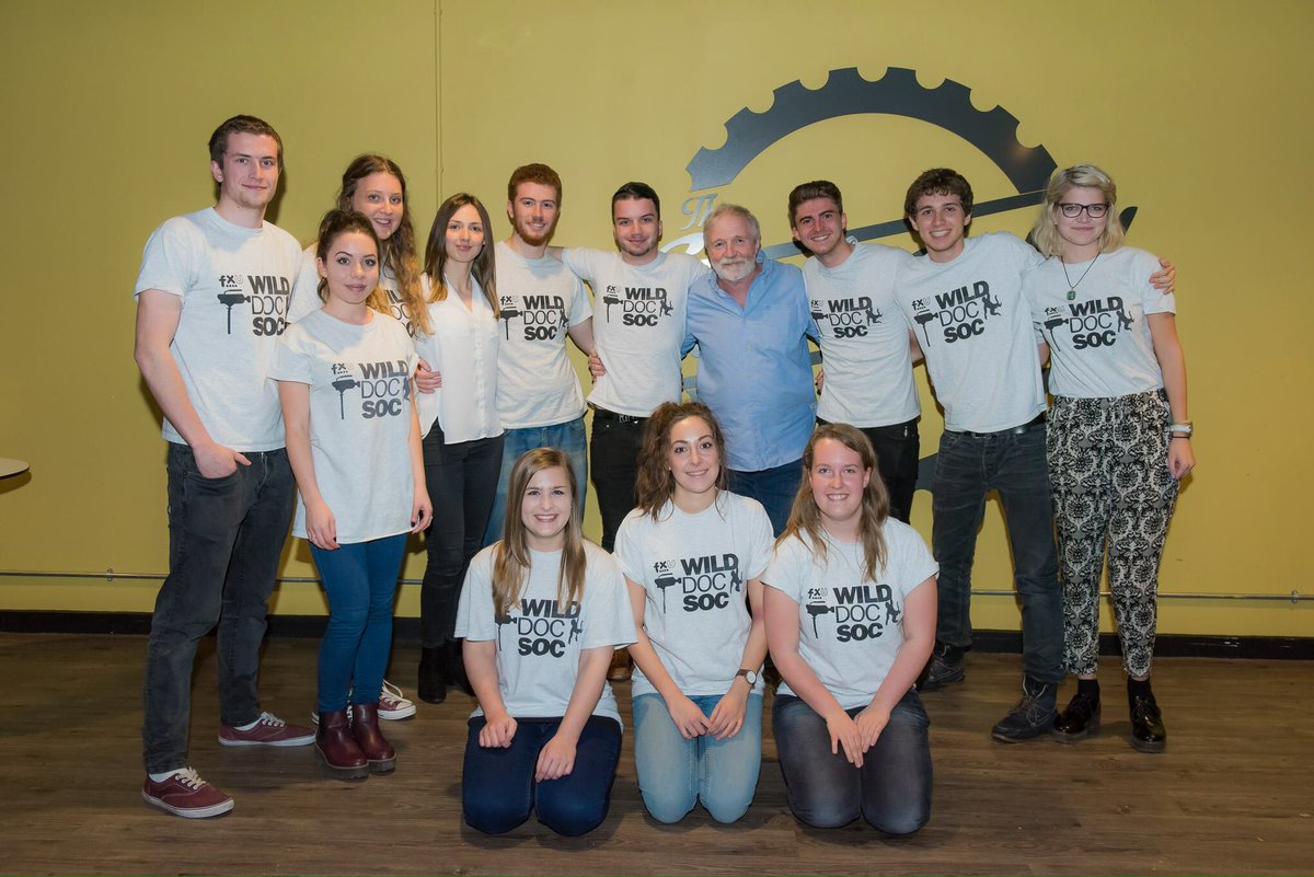 FXU_WildDocSoc's tweet photo. WildDocSoc has been shortlisted for Society of the Year at the FXU Awards &amp; National Societies Awards!! 🎉🎉 https://t.co/YPRrOkeycJ