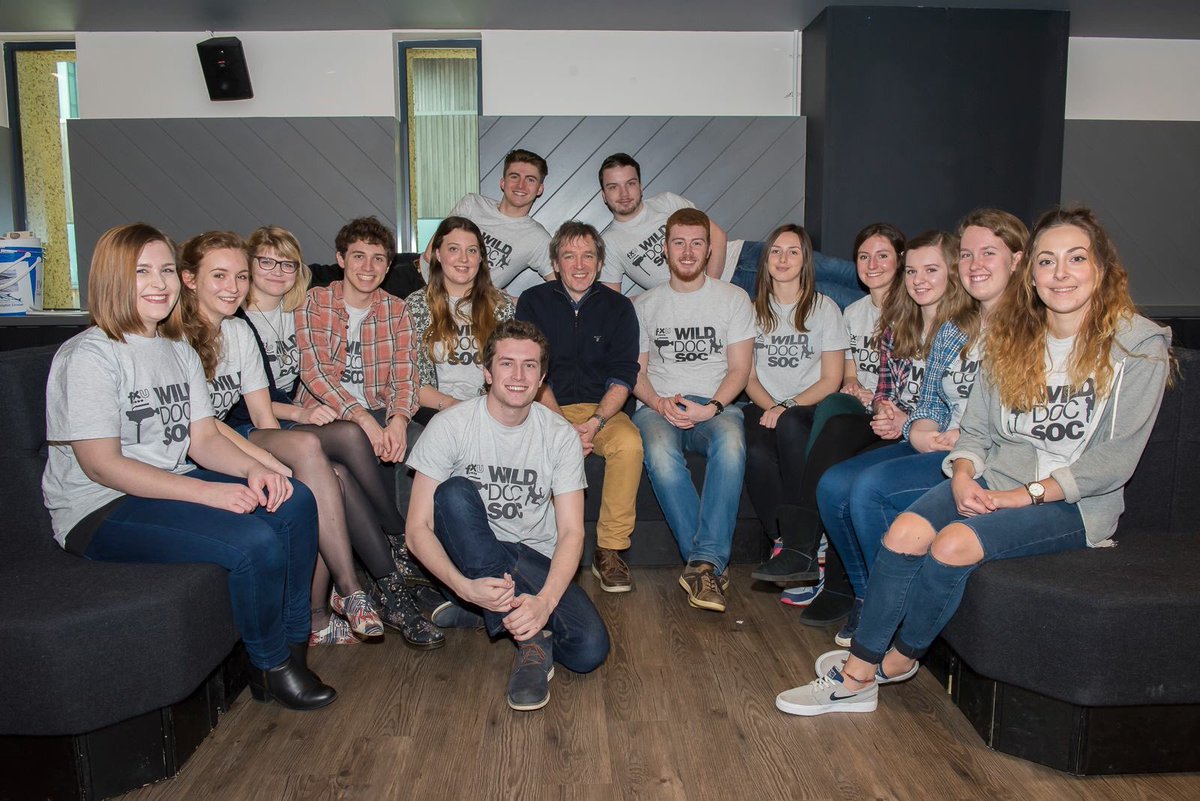 FXU_WildDocSoc's tweet photo. WildDocSoc has been shortlisted for Society of the Year at the FXU Awards &amp; National Societies Awards!! 🎉🎉 https://t.co/YPRrOkeycJ